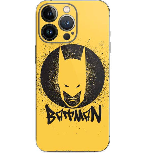 DC Comics Batman Graffiti Art iPhone 14 Pro Skin